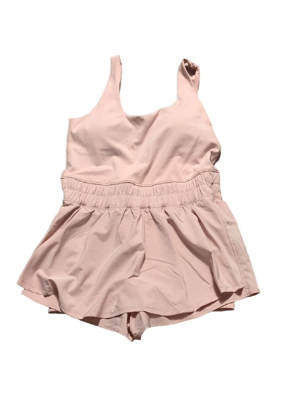 Yogalicous Blush Silk Lux Pati Romper Size XL